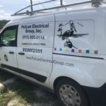 Digitally Printed and Vinyl Lettered Pelican Electric Truck