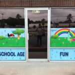 Digitally Printed Beyond Learning Preschool Windows