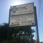 Digitally Printed THC Health Care Sign